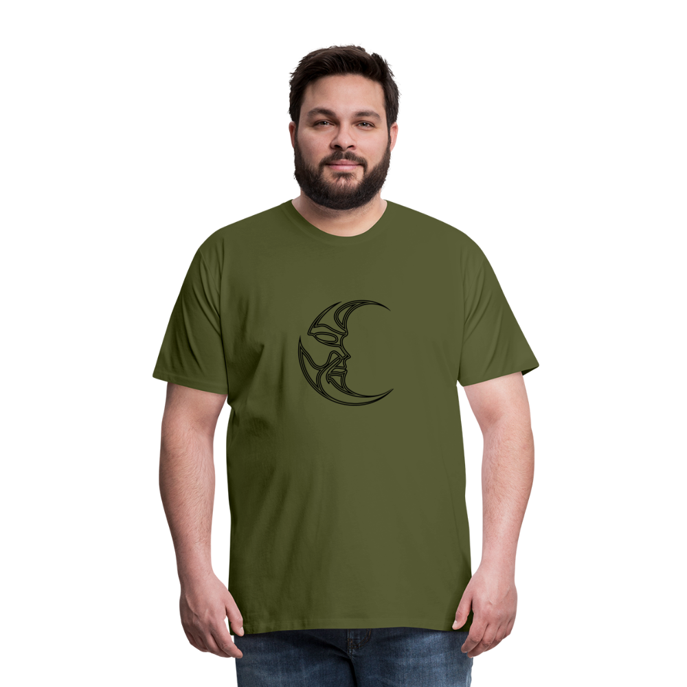 Luna Men's Premium T-Shirt - olive green