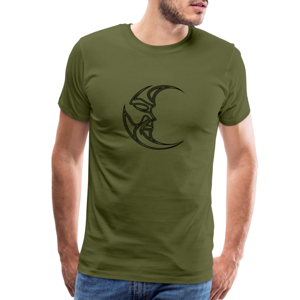 Luna Men's Premium T-Shirt - olive green