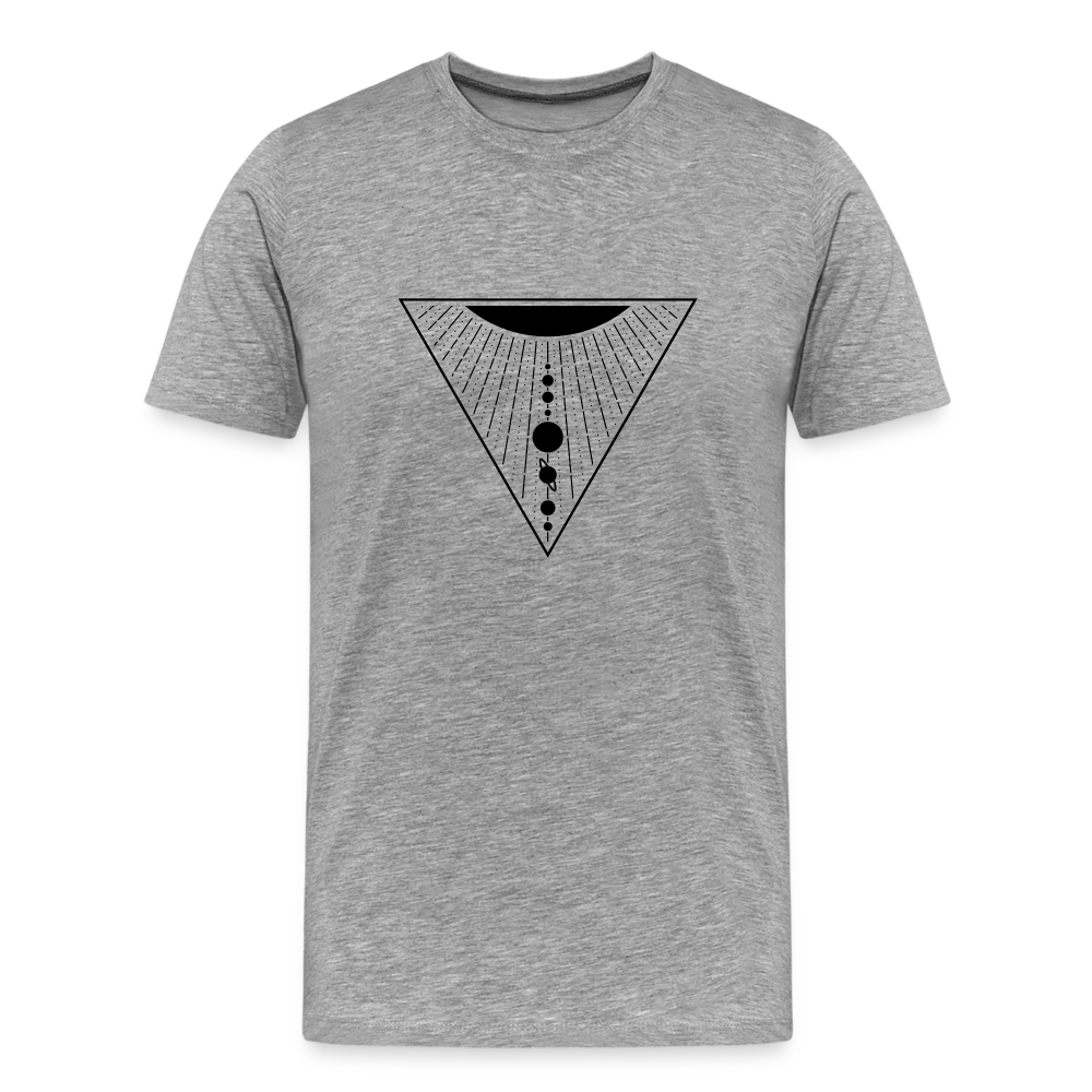 Solar System Men's Premium T-Shirt - heather gray