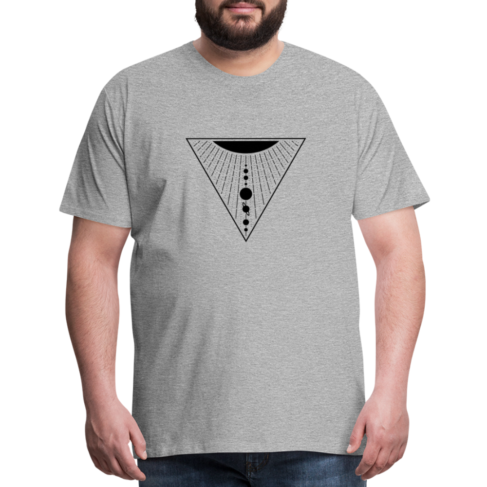 Solar System Men's Premium T-Shirt - heather gray