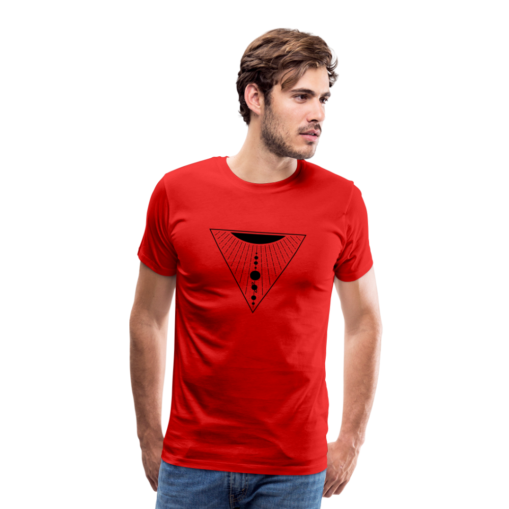 Solar System Men's Premium T-Shirt - red