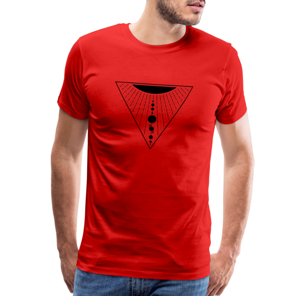 Solar System Men's Premium T-Shirt - red