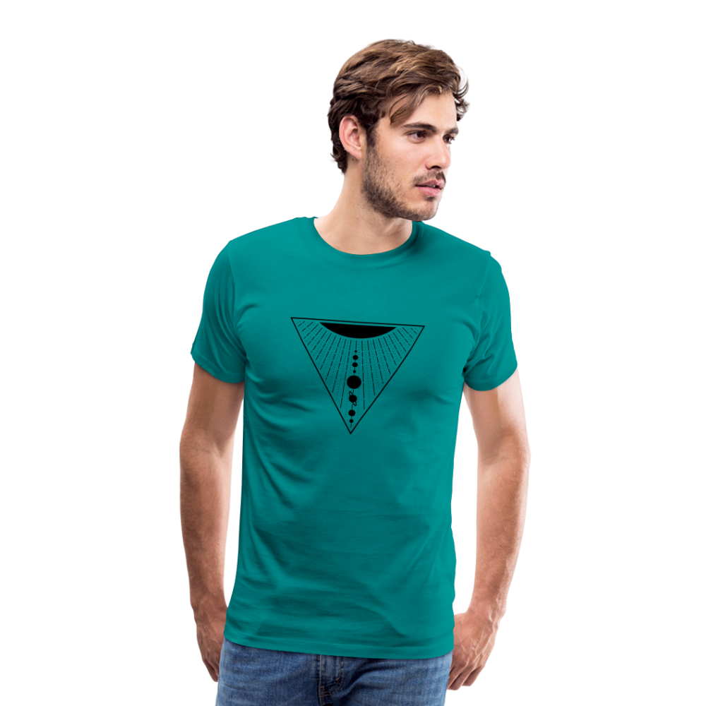 Solar System Men's Premium T-Shirt - teal