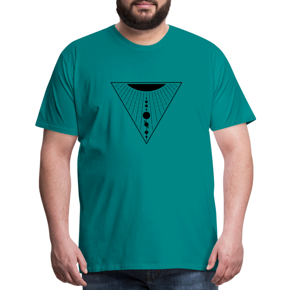 Solar System Men's Premium T-Shirt - teal