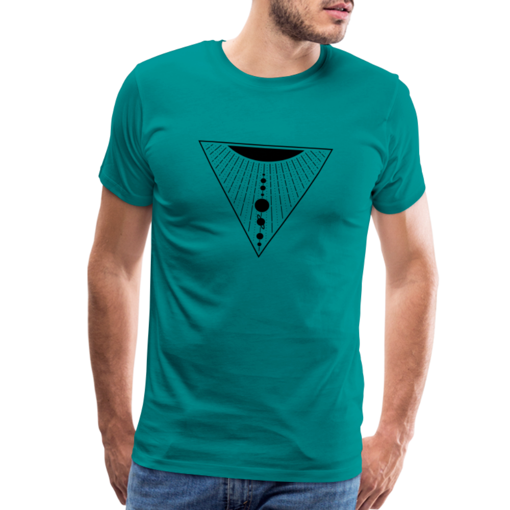 Solar System Men's Premium T-Shirt - teal