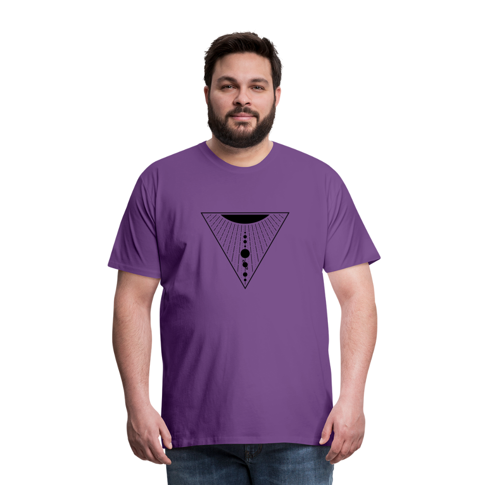 Solar System Men's Premium T-Shirt - purple