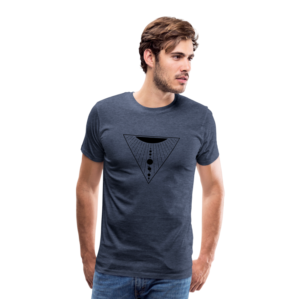 Solar System Men's Premium T-Shirt - heather blue