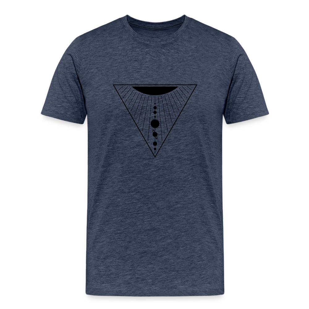 Solar System Men's Premium T-Shirt - heather blue