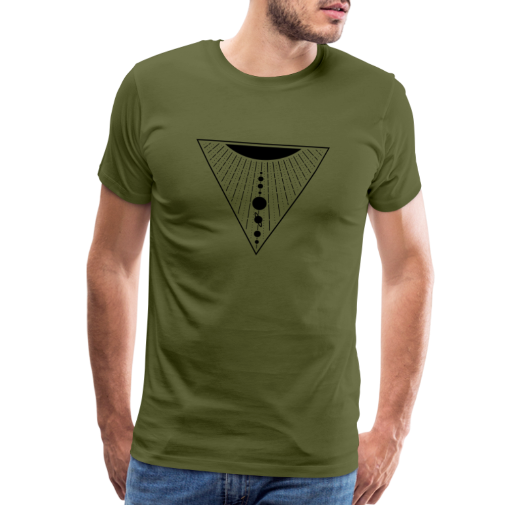 Solar System Men's Premium T-Shirt - olive green