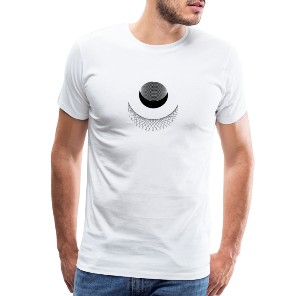 Satellite I Men's Premium T-Shirt - white