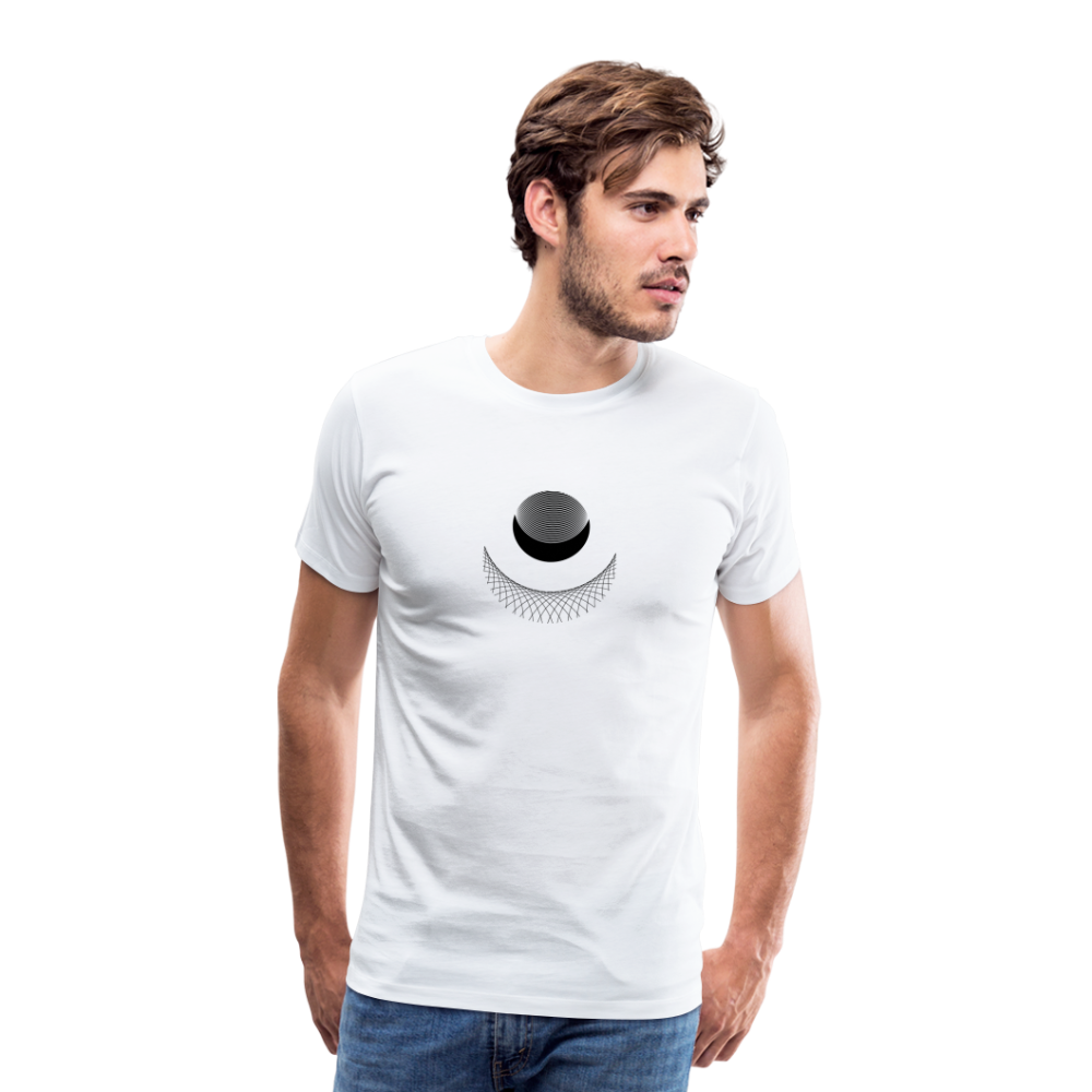 Satellite I Men's Premium T-Shirt - white