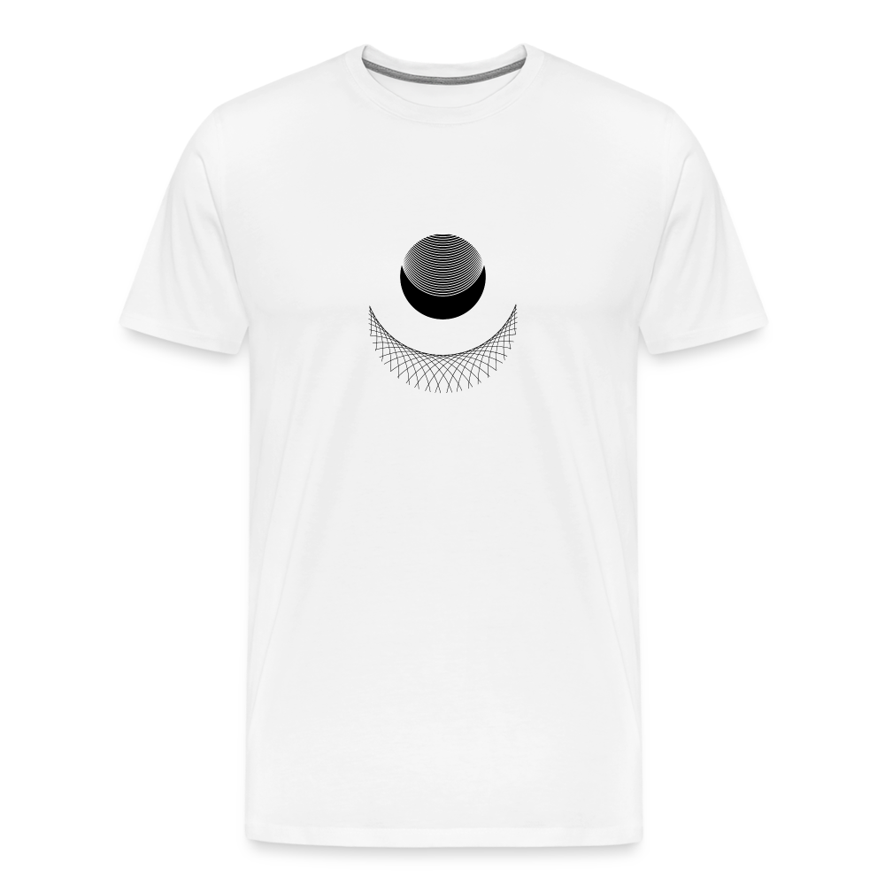 Satellite I Men's Premium T-Shirt - white