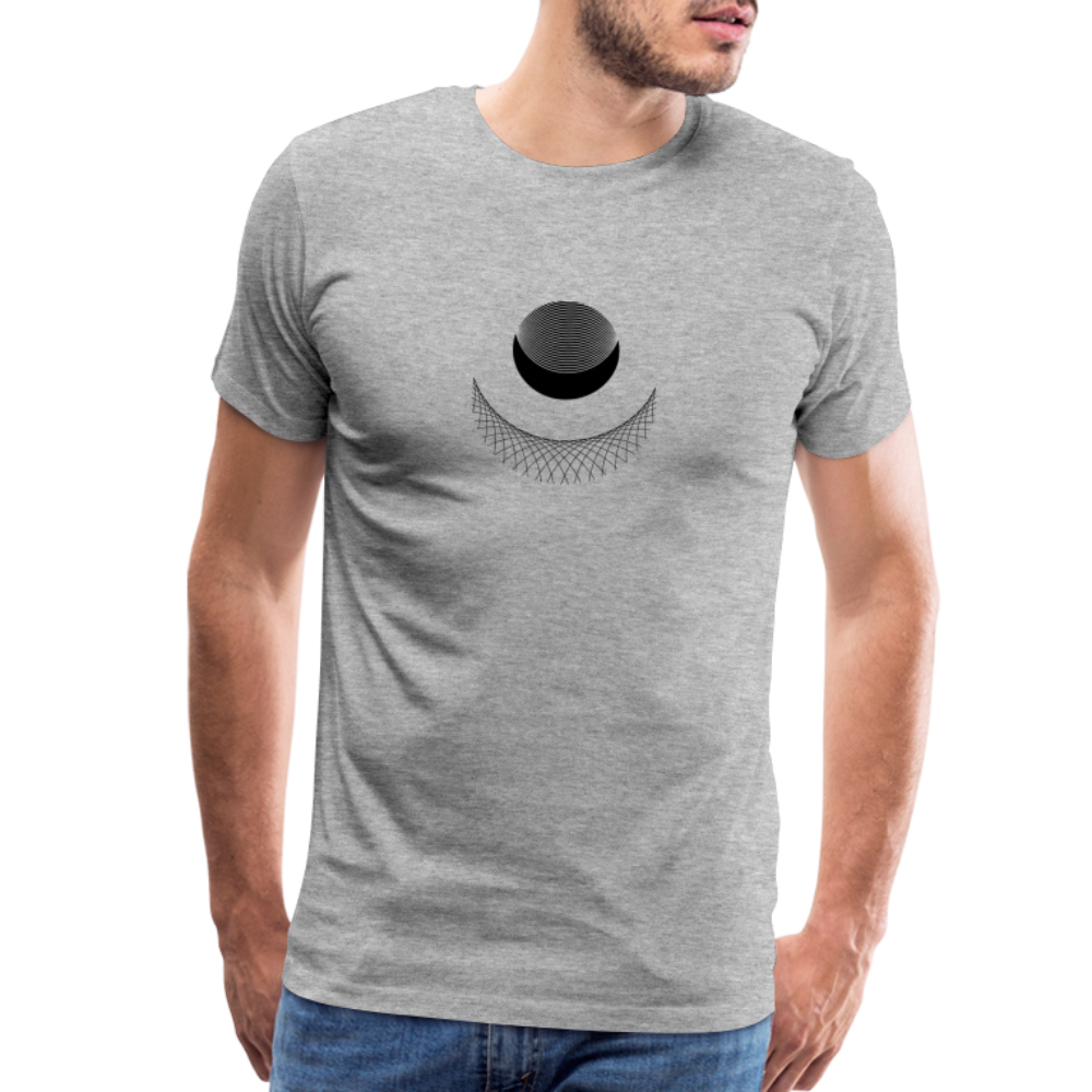 Satellite I Men's Premium T-Shirt - heather gray