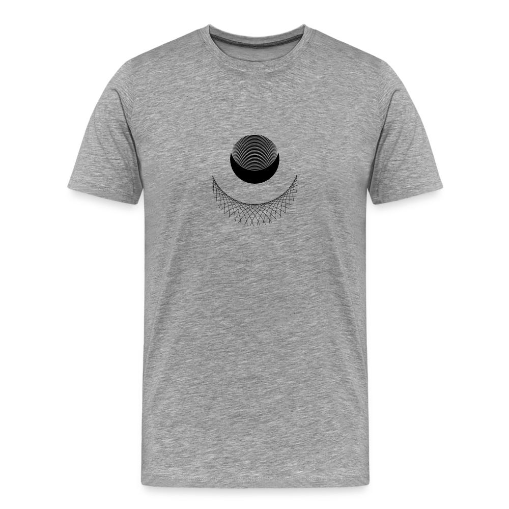 Satellite I Men's Premium T-Shirt - heather gray