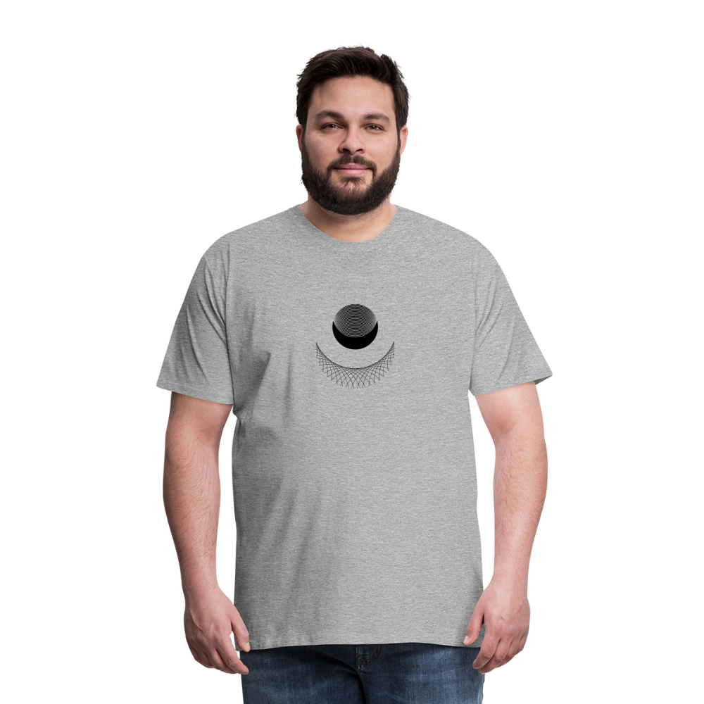 Satellite I Men's Premium T-Shirt - heather gray