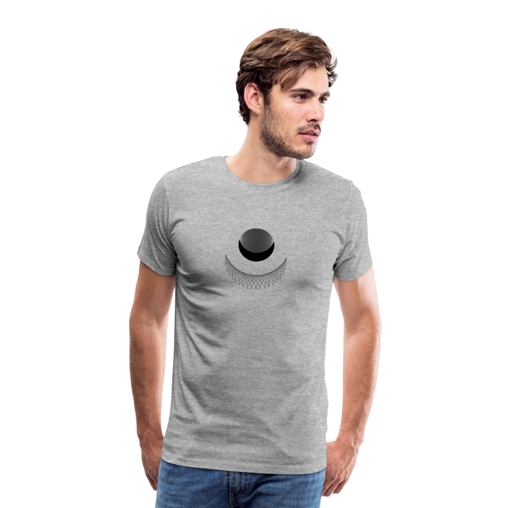 Satellite I Men's Premium T-Shirt - heather gray