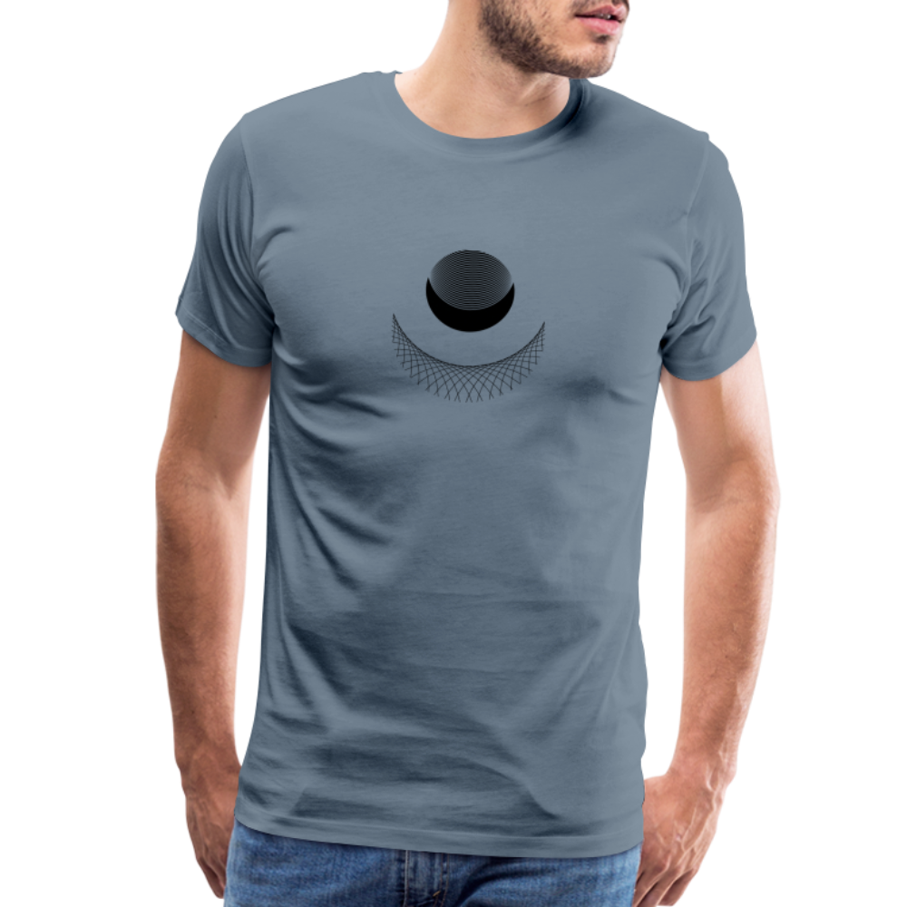 Satellite I Men's Premium T-Shirt - steel blue