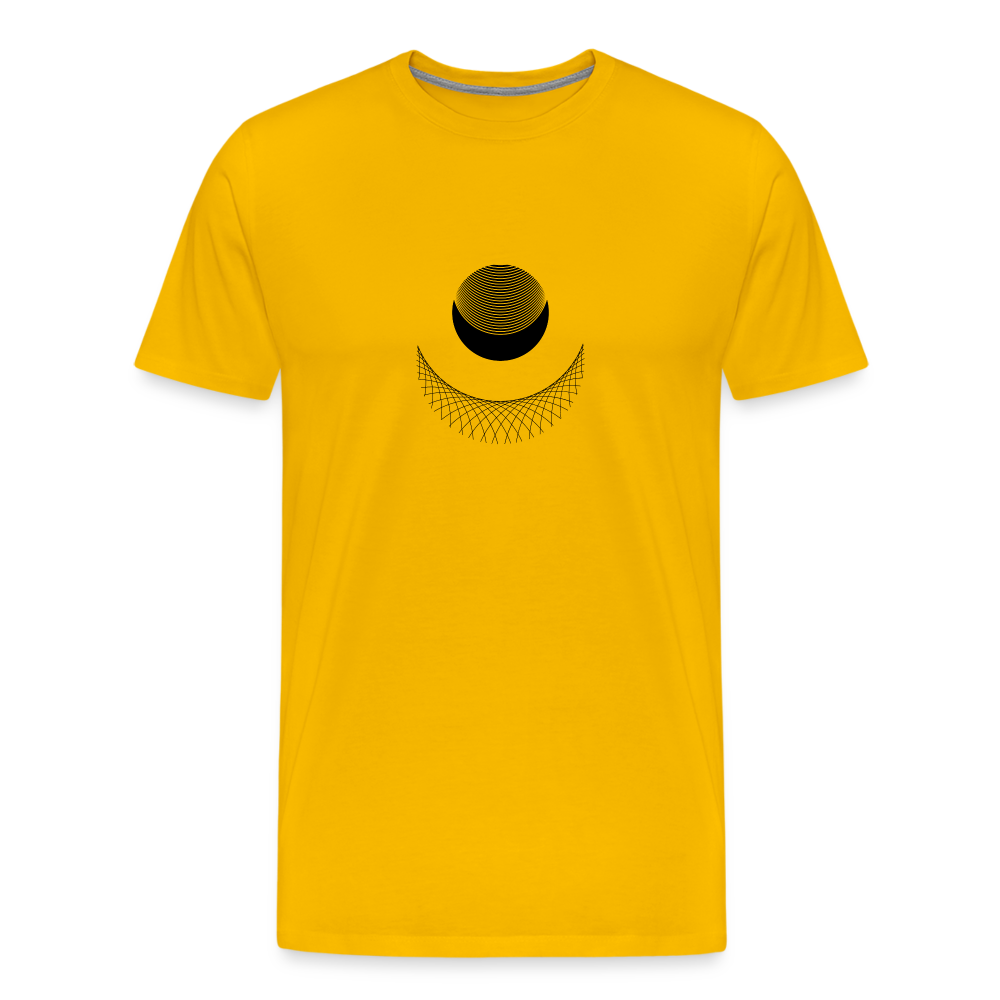 Satellite I Men's Premium T-Shirt - sun yellow