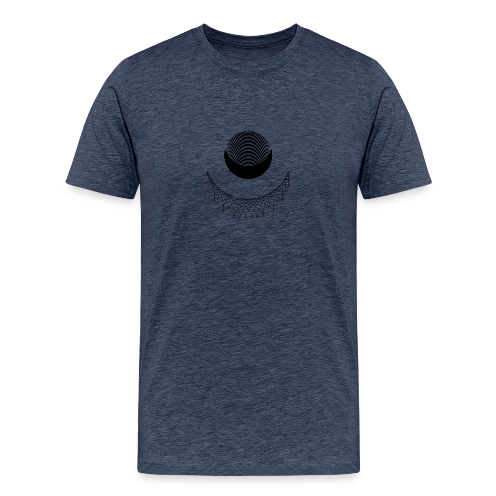 Satellite I Men's Premium T-Shirt - heather blue