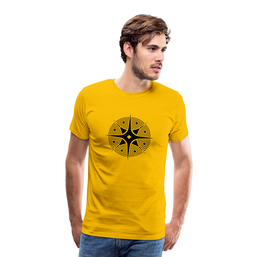 Star Shine Men's Premium T-Shirt - sun yellow