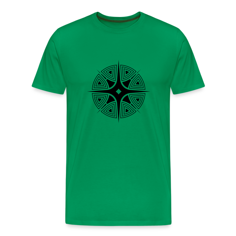 Star Shine Men's Premium T-Shirt - kelly green