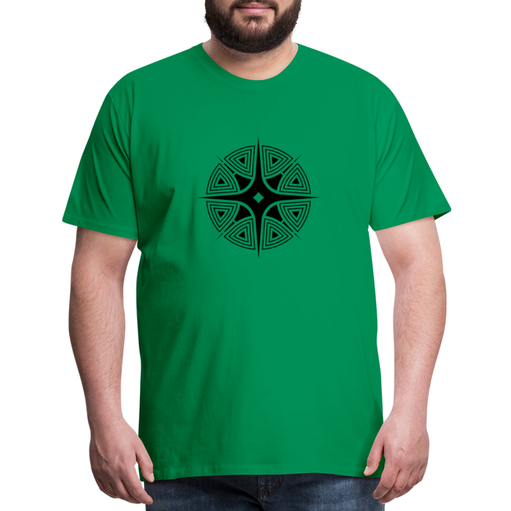 Star Shine Men's Premium T-Shirt - kelly green