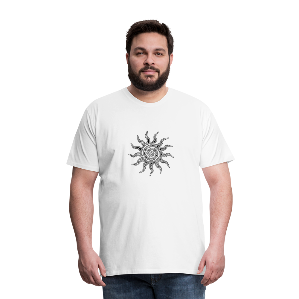 Sunrise Men's Premium T-Shirt - white