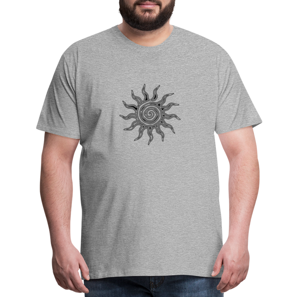 Sunrise Men's Premium T-Shirt - heather gray