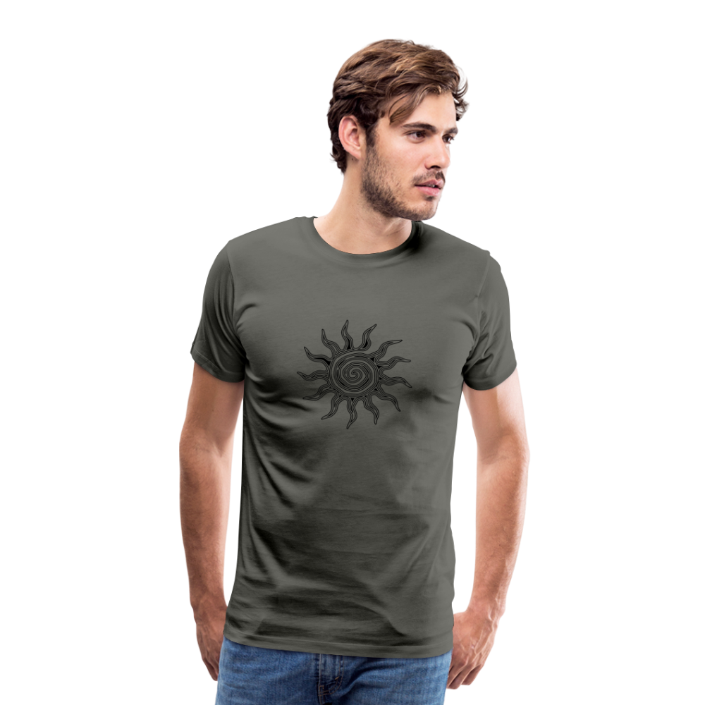 Sunrise Men's Premium T-Shirt - asphalt gray