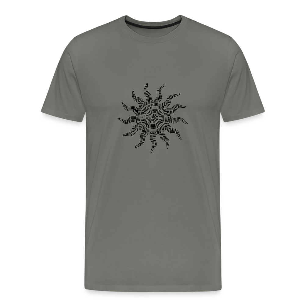 Sunrise Men's Premium T-Shirt - asphalt gray