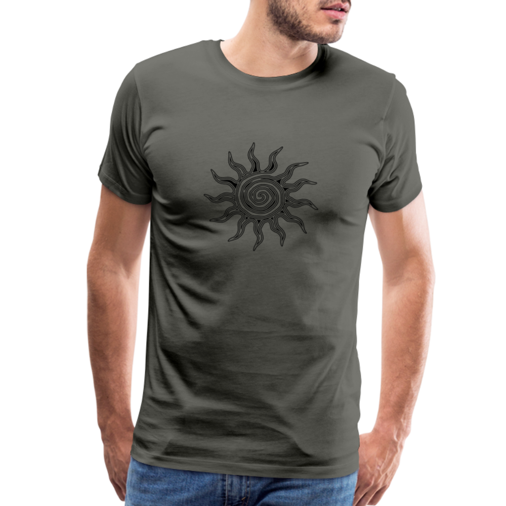 Sunrise Men's Premium T-Shirt - asphalt gray