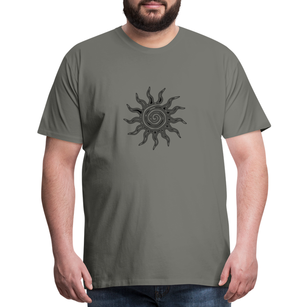 Sunrise Men's Premium T-Shirt - asphalt gray