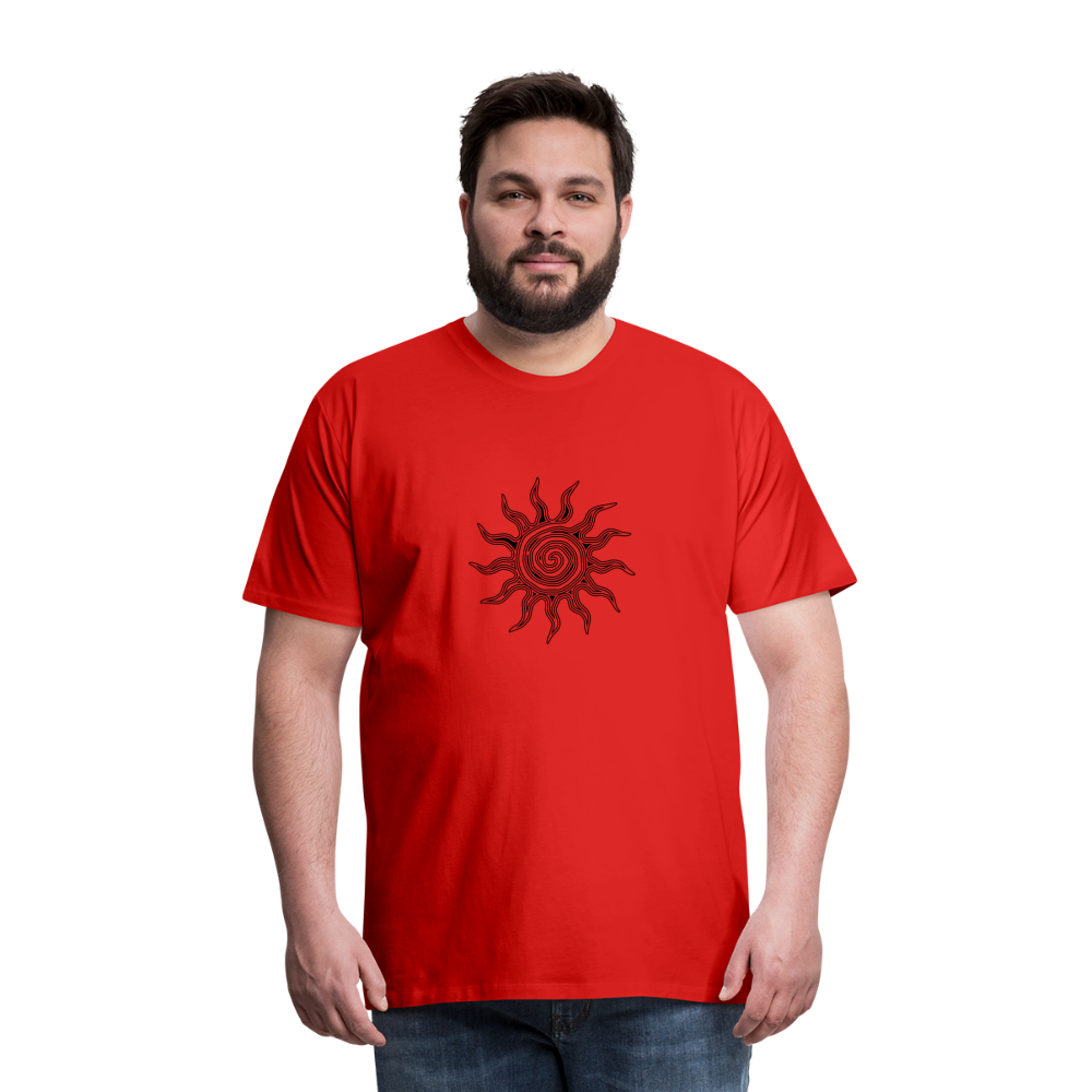 Sunrise Men's Premium T-Shirt - red