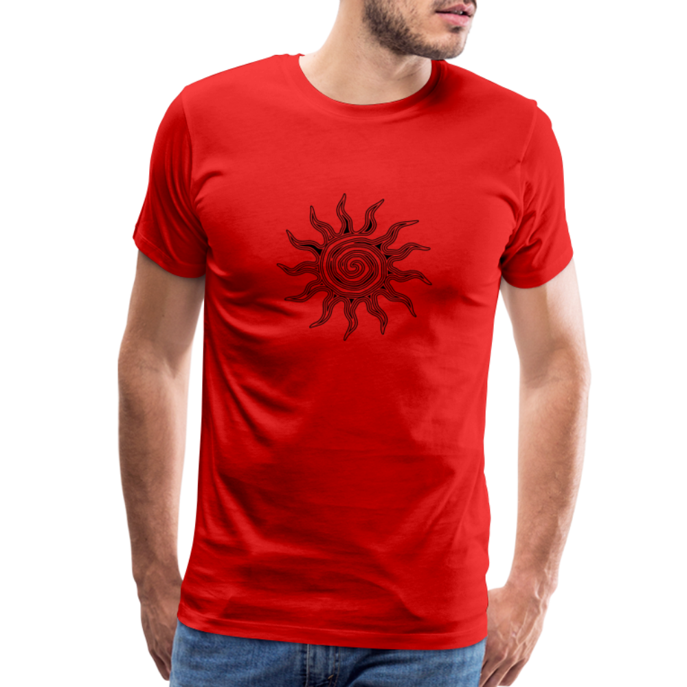 Sunrise Men's Premium T-Shirt - red