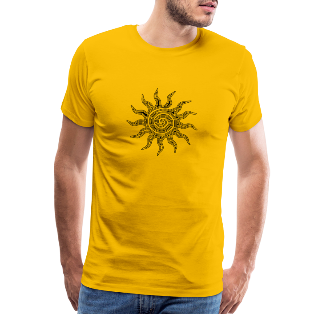 Sunrise Men's Premium T-Shirt - sun yellow