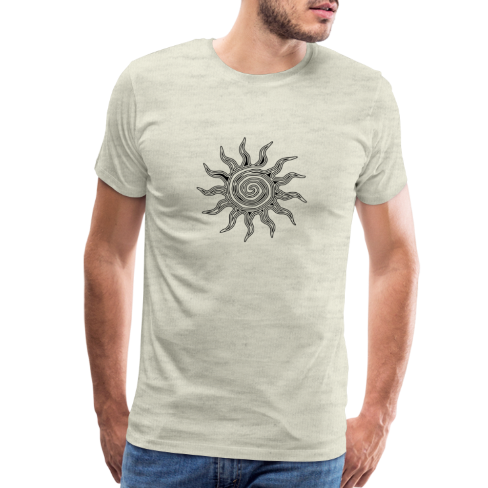 Sunrise Men's Premium T-Shirt - heather oatmeal