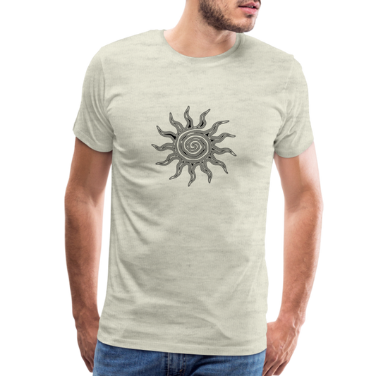 Sunrise Men's Premium T-Shirt - heather oatmeal