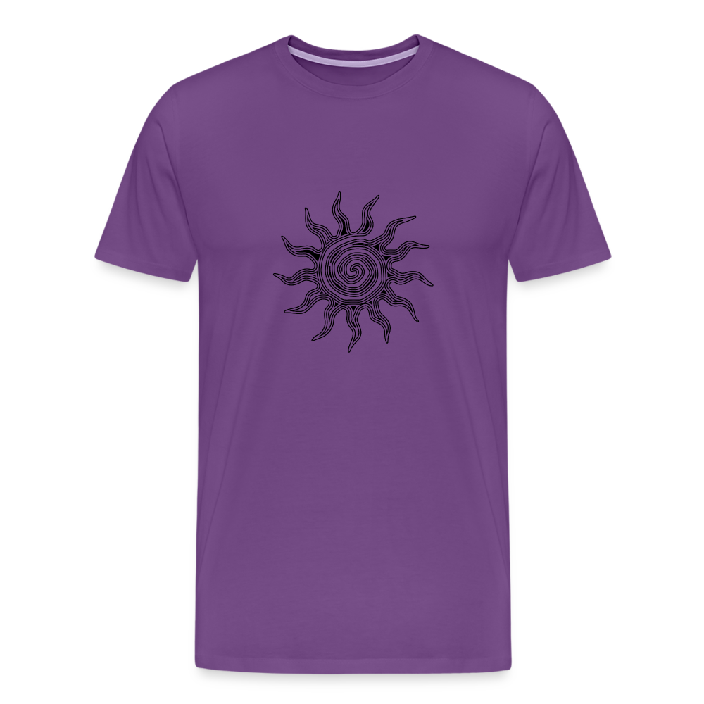 Sunrise Men's Premium T-Shirt - purple