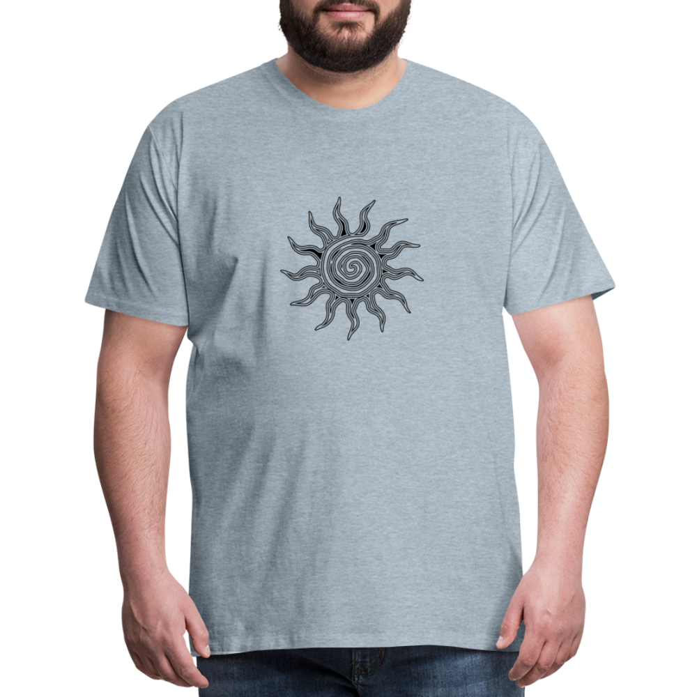 Sunrise Men's Premium T-Shirt - heather ice blue