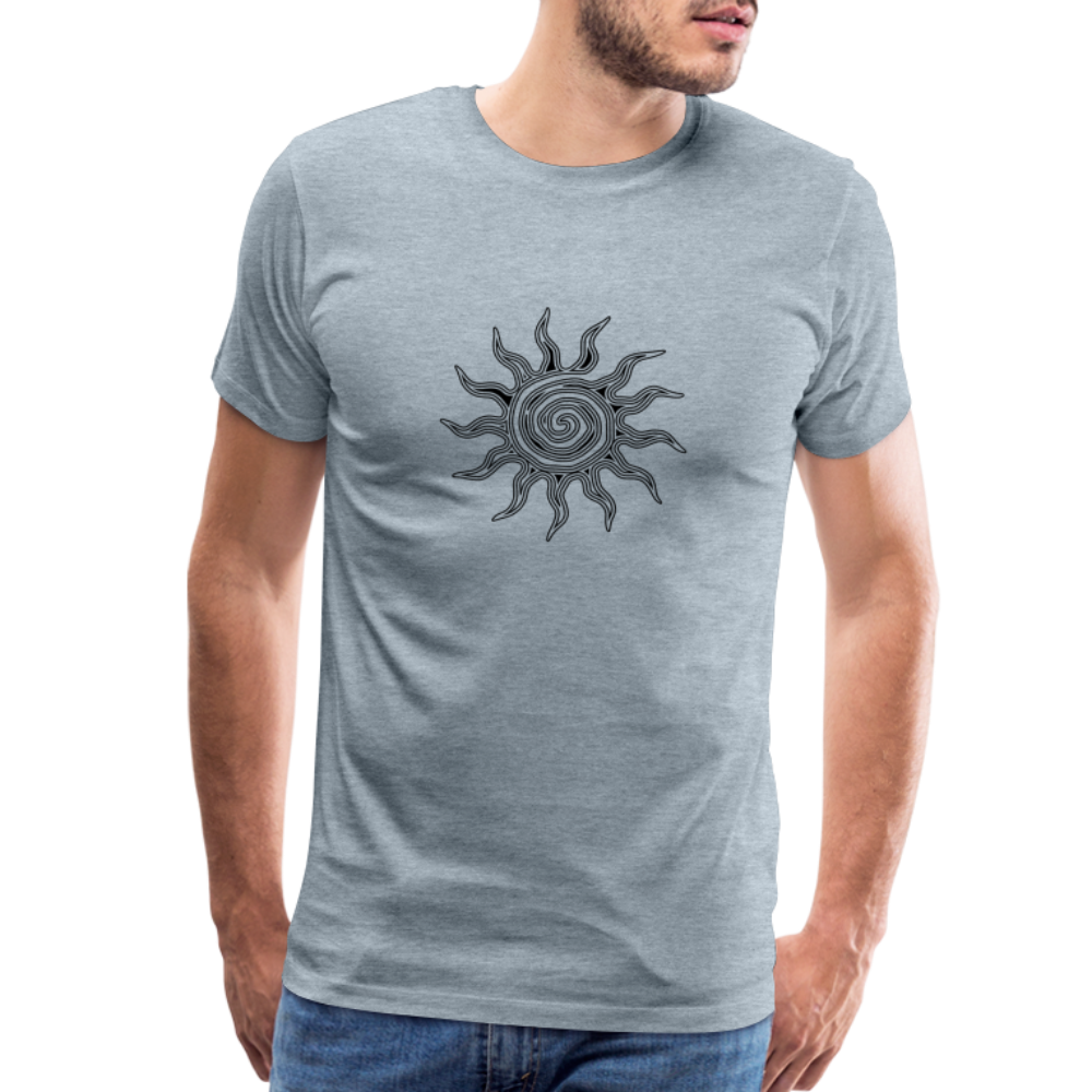 Sunrise Men's Premium T-Shirt - heather ice blue