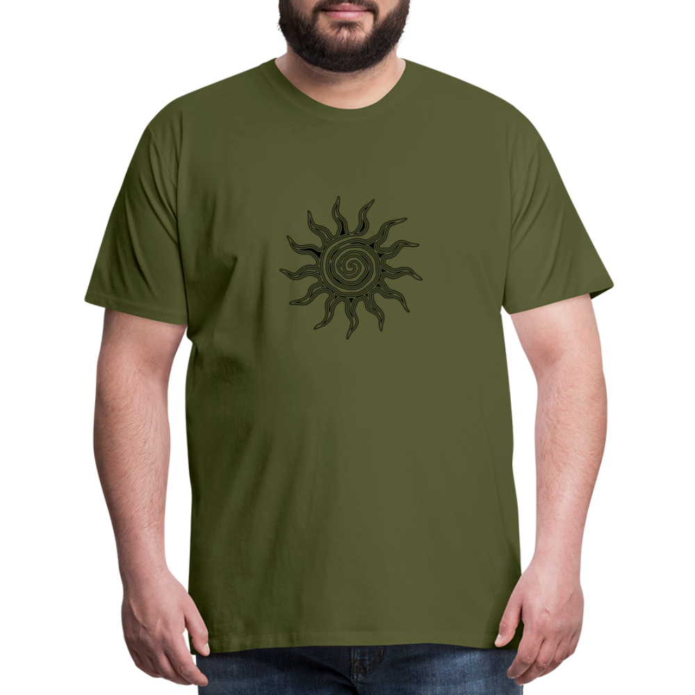 Sunrise Men's Premium T-Shirt - olive green