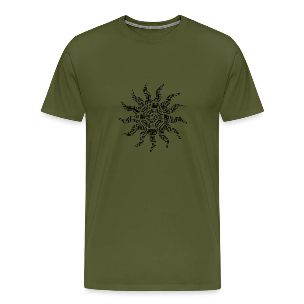 Sunrise Men's Premium T-Shirt - olive green