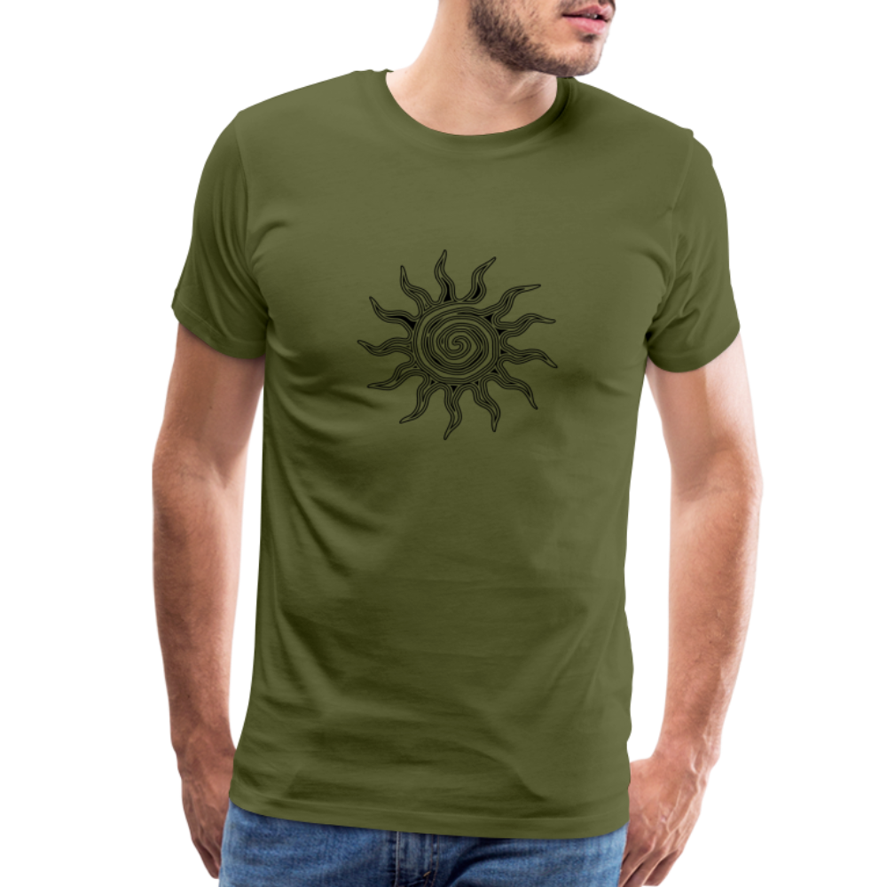 Sunrise Men's Premium T-Shirt - olive green