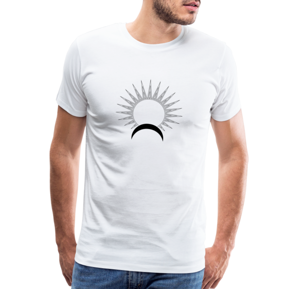 Satellite II Men's Premium T-Shirt - white