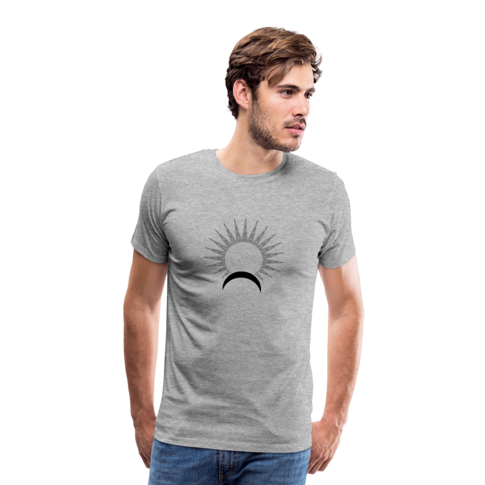 Satellite II Men's Premium T-Shirt - heather gray