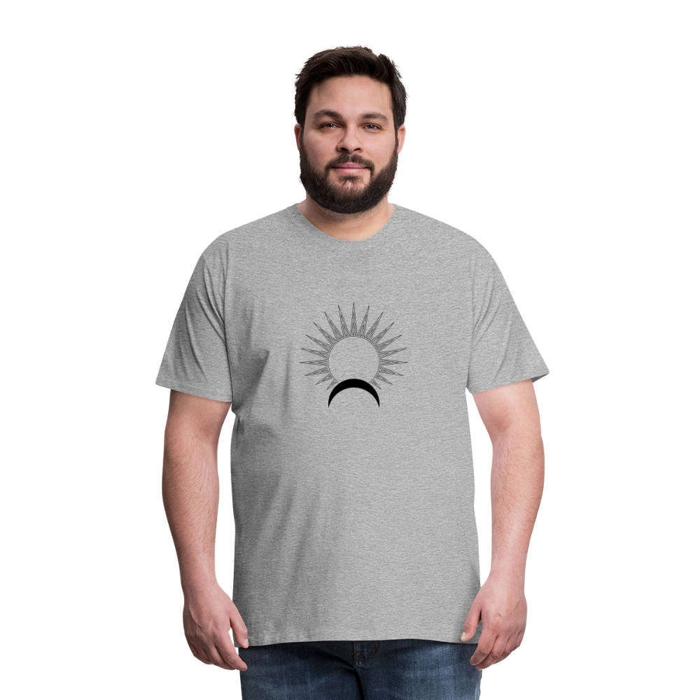 Satellite II Men's Premium T-Shirt - heather gray