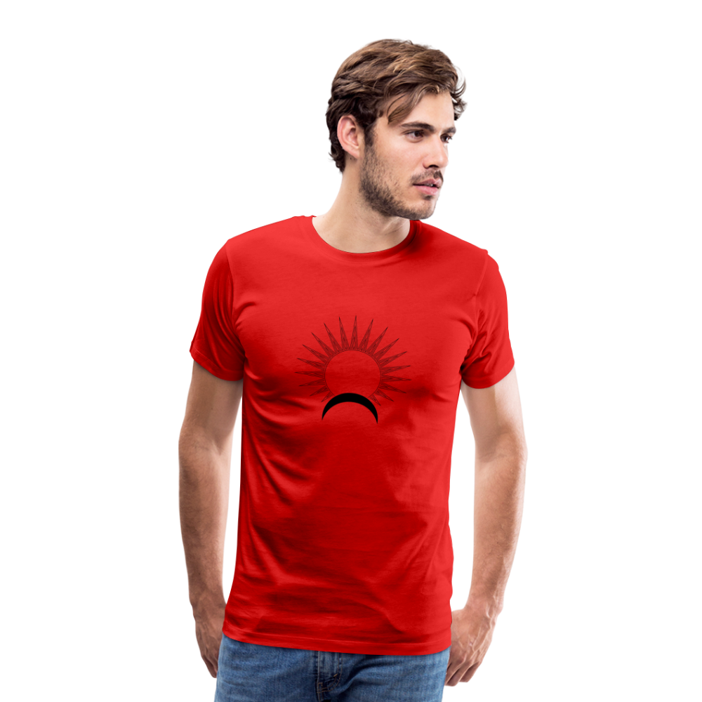 Satellite II Men's Premium T-Shirt - red