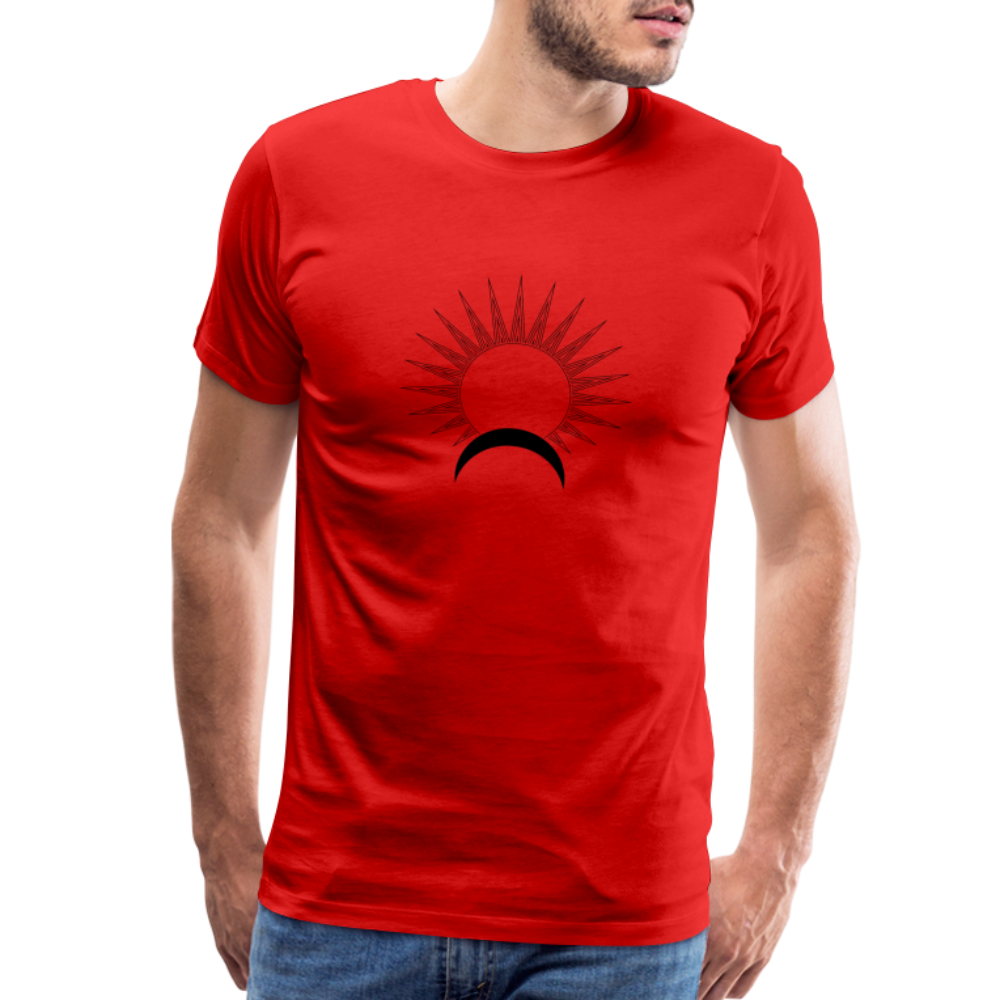 Satellite II Men's Premium T-Shirt - red