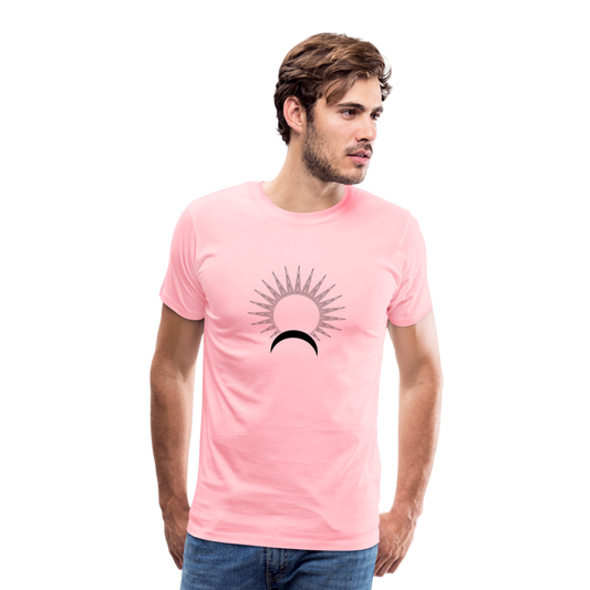 Satellite II Men's Premium T-Shirt - pink