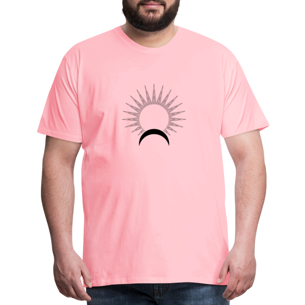 Satellite II Men's Premium T-Shirt - pink